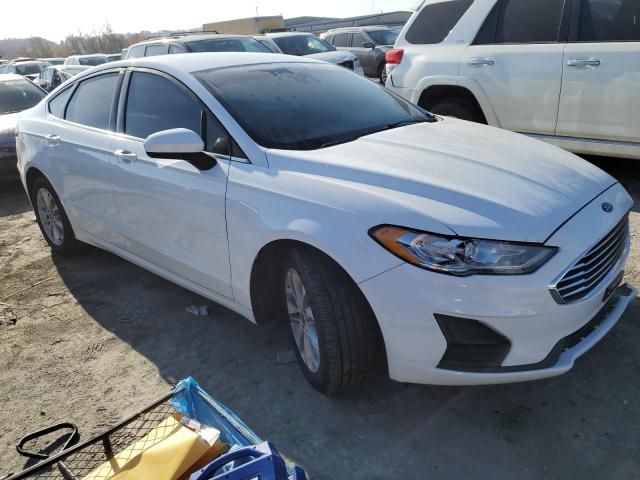 3FA6P0HD5LR124921 - 2020 FORD FUSION SE WHITE photo 4