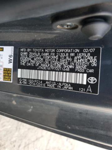 JTKDE167970211648 - 2007 TOYOTA SCION TC Grafit foto 13