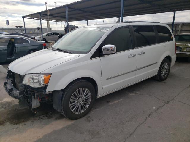 2C4RC1CG0ER257606 - 2014 CHRYSLER TOWN & COU TOURING L WHITE photo 1