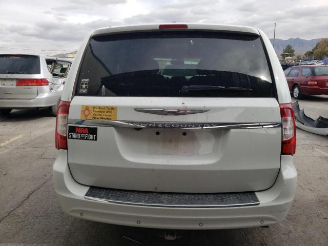 2C4RC1CG0ER257606 - 2014 CHRYSLER TOWN & COU TOURING L WHITE photo 6