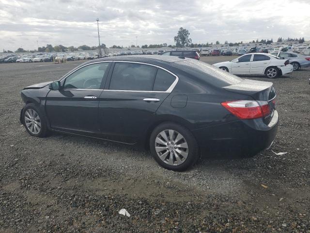 1HGCR2F88DA010594 - 2013 HONDA ACCORD EXL BLACK photo 2