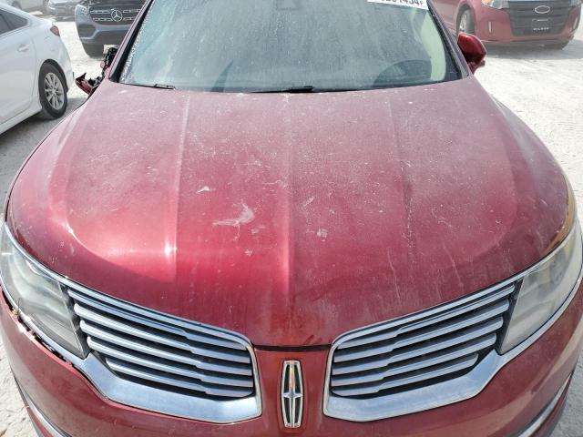 2LMTJ6LR9GBL43440 - 2016 LINCOLN MKX RESERVE RED photo 12