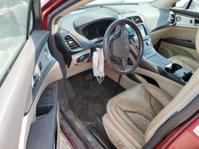 2LMTJ6LR9GBL43440 - 2016 LINCOLN MKX RESERVE RED photo 8