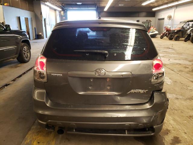 2T1KR32E25C461657 - 2005 TOYOTA COROLLA MA XR GRAY photo 6