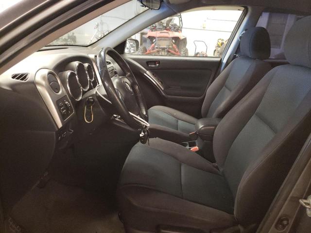 2T1KR32E25C461657 - 2005 TOYOTA COROLLA MA XR GRAY photo 7