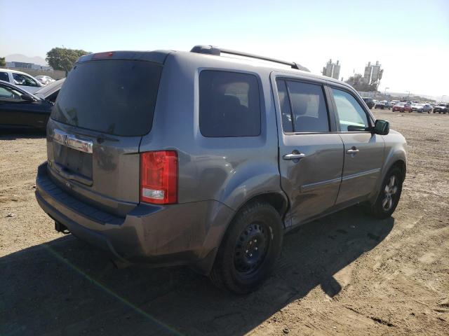 5FNYF3H65BB048769 - 2011 HONDA PILOT EXL GRAY photo 3