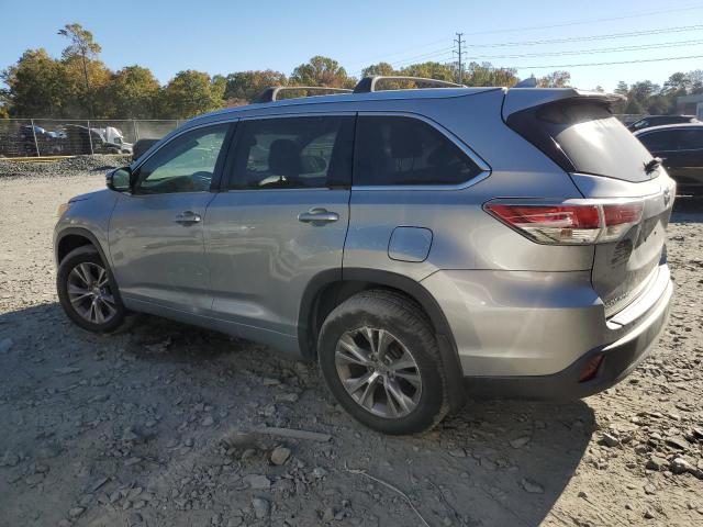 5TDJKRFH0FS107796 - 2015 TOYOTA HIGHLANDER XLE 银色 照片 2