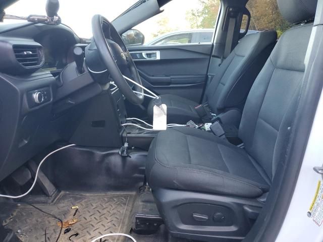 1FM5K8AB9LGA55357 - 2020 FORD EXPLORER POLICE INTERCEPTOR თეთრი ფოტო 7
