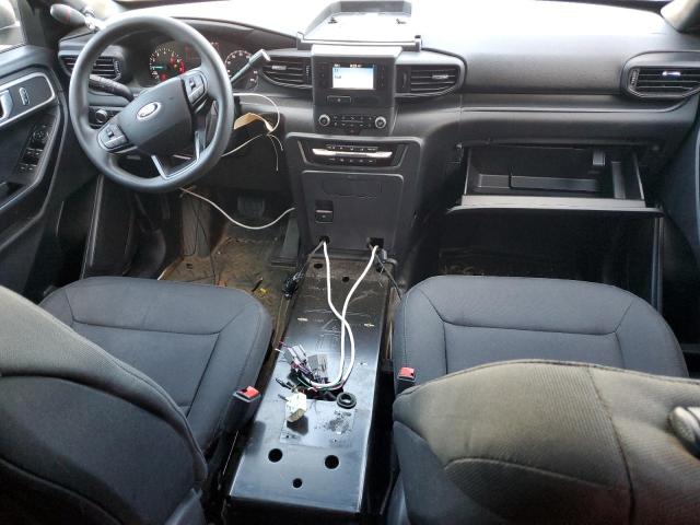 1FM5K8AB9LGA55357 - 2020 FORD EXPLORER POLICE INTERCEPTOR თეთრი ფოტო 8
