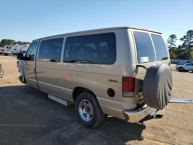 1FMNE11L49DA61794 - 2009 FORD ECONOLINE E150 WAGON GOLD photo 2