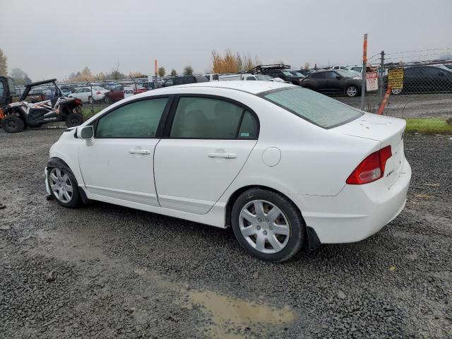 1HGFA16596L045740 - 2006 HONDA CIVIC LX WHITE photo 2