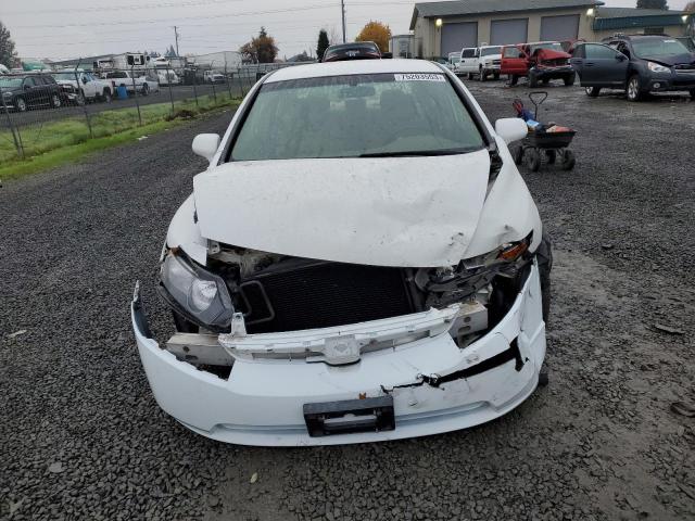 1HGFA16596L045740 - 2006 HONDA CIVIC LX WHITE photo 5