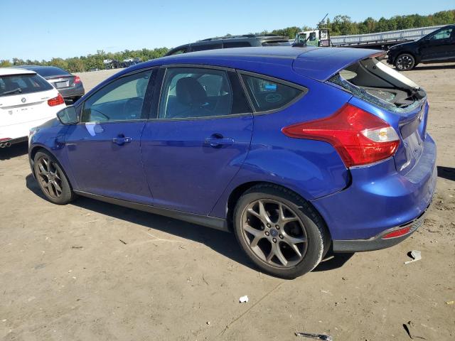 1FADP3K28EL345995 - 2014 FORD FOCUS SE BLUE photo 2