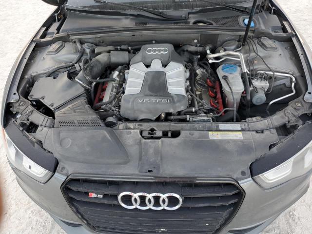 WAUCGAFR7EA011581 - 2014 AUDI S5 PREMIUM PLUS ნაცრისფერი ფოტო 11