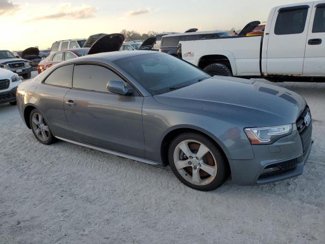 WAUCGAFR7EA011581 - 2014 AUDI S5 PREMIUM PLUS ნაცრისფერი ფოტო 4