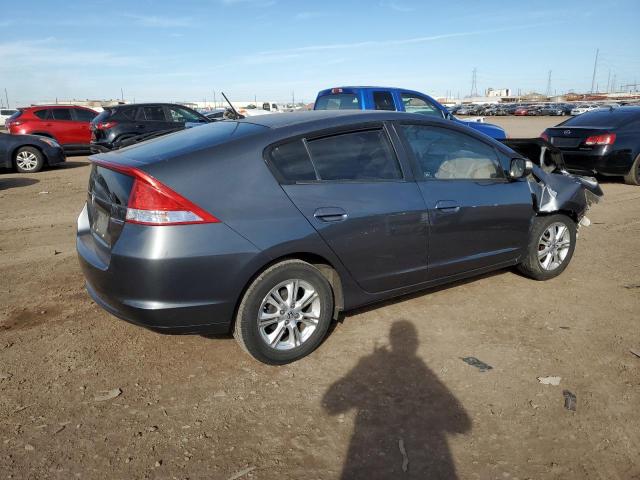 JHMZE2H76AS041260 - 2010 HONDA INSIGHT EX GRAY photo 3