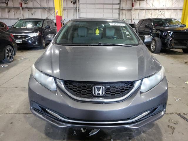 19XFB2F55DE025590 - 2013 HONDA CIVIC LX GRAY photo 5