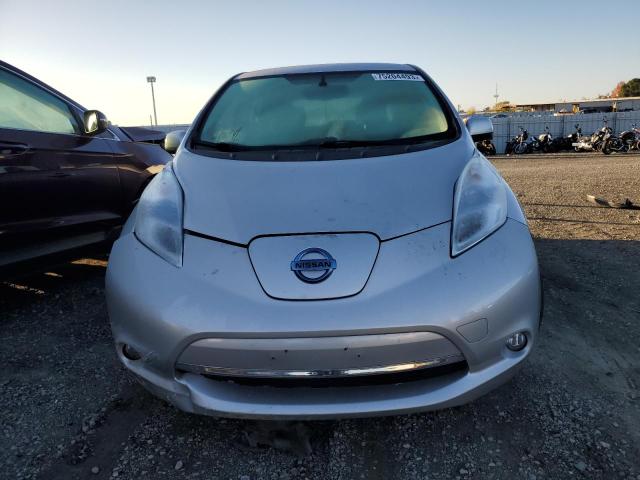 1N4AZ0CP6FC321749 - 2015 NISSAN LEAF S SILVER photo 5