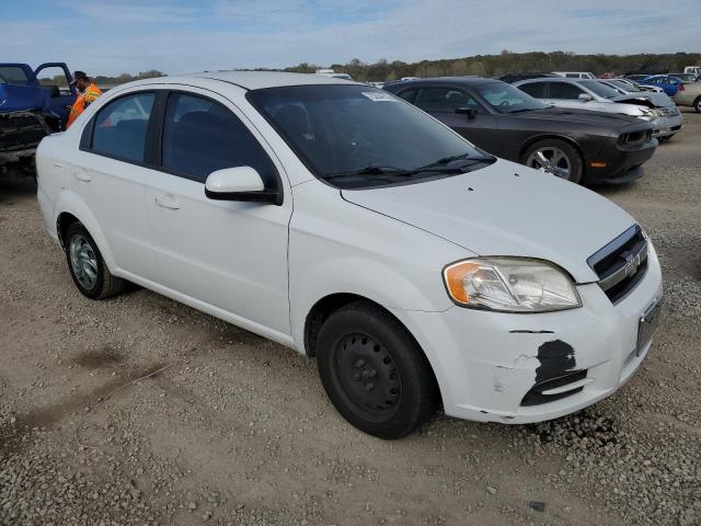 KL1TD5DE9BB232843 - 2011 CHEVROLET AVEO LS WHITE photo 4