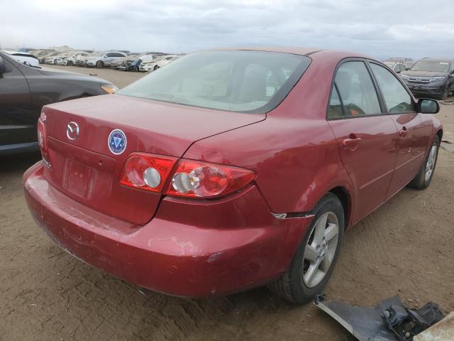 1YVHP80D335M30123 - 2003 MAZDA 6 S RED photo 3