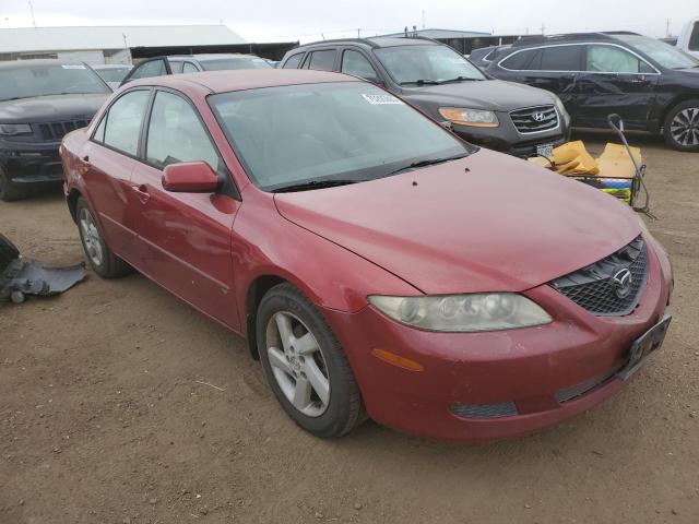 1YVHP80D335M30123 - 2003 MAZDA 6 S RED photo 4