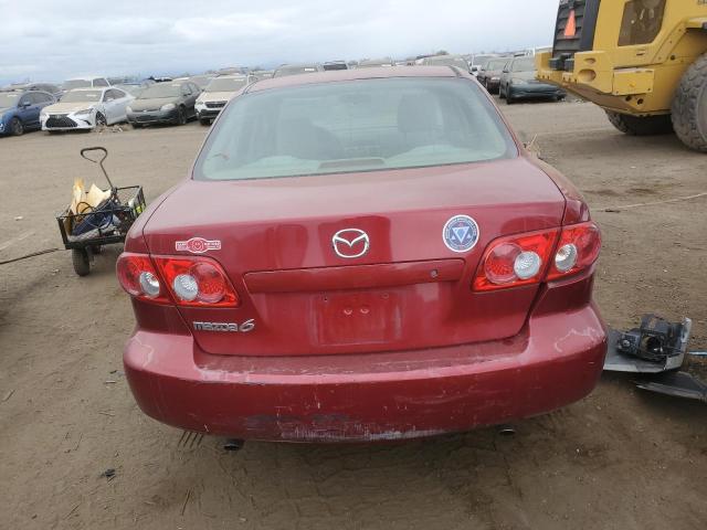 1YVHP80D335M30123 - 2003 MAZDA 6 S RED photo 6