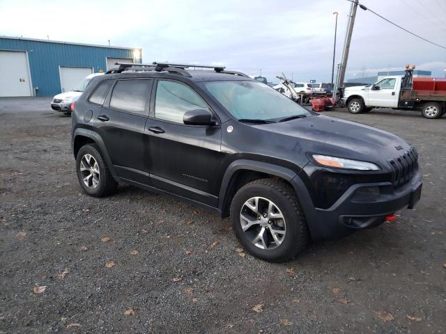 1C4PJMBS7EW215011 - 2014 JEEP CHEROKEE TRAILHAWK BLACK photo 4