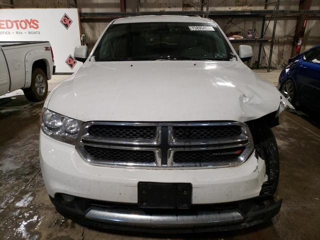 1C4SDJDT7DC670575 - 2013 DODGE DURANGO CREW WHITE photo 5