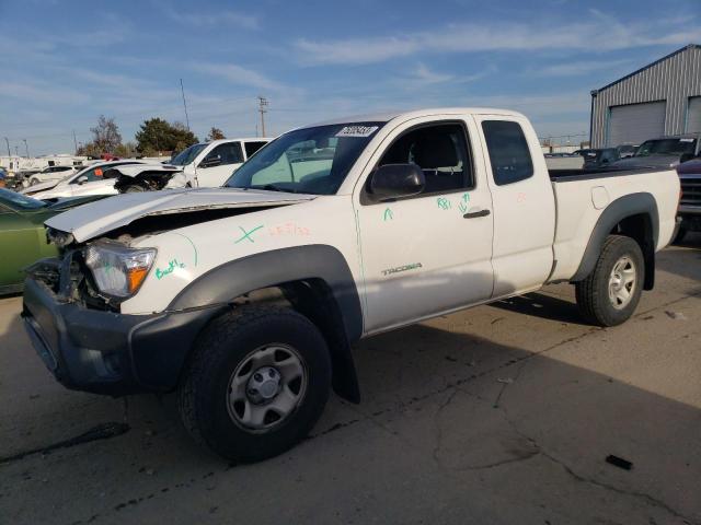 5TFTU4GN0CX022957 - 2012 TOYOTA TACOMA PRERUNNER ACCESS CAB WHITE photo 1
