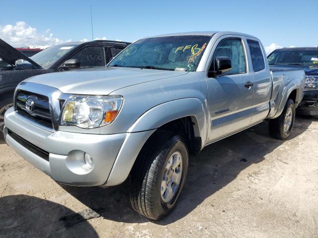 5TETU62N66Z200693 - 2006 TOYOTA TACOMA PRERUNNER ACCESS CAB SILVER photo 1