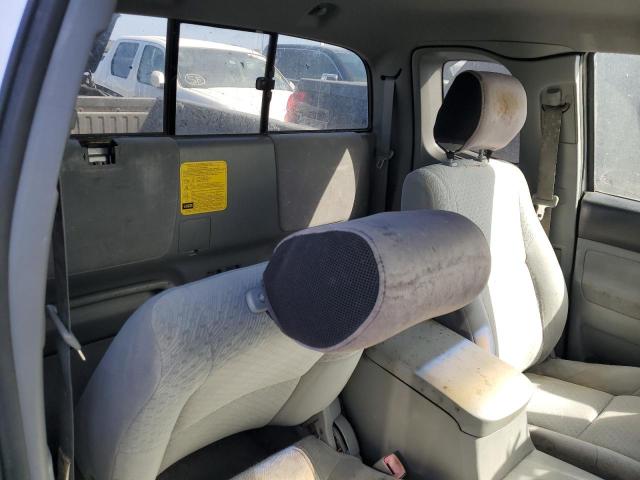 5TETU62N66Z200693 - 2006 TOYOTA TACOMA PRERUNNER ACCESS CAB SILVER photo 10