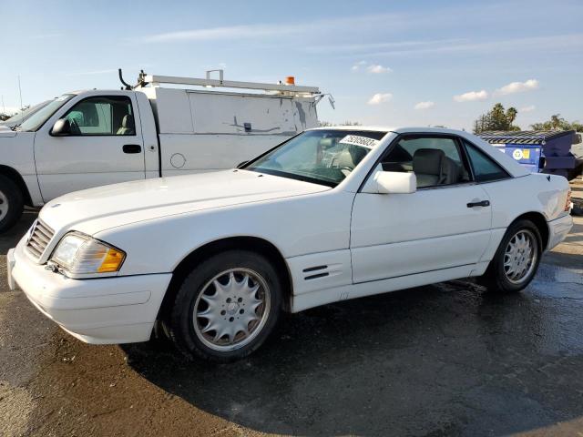 WDBFA63F1TF134090 - 1996 MERCEDES-BENZ SL 320 WHITE photo 1