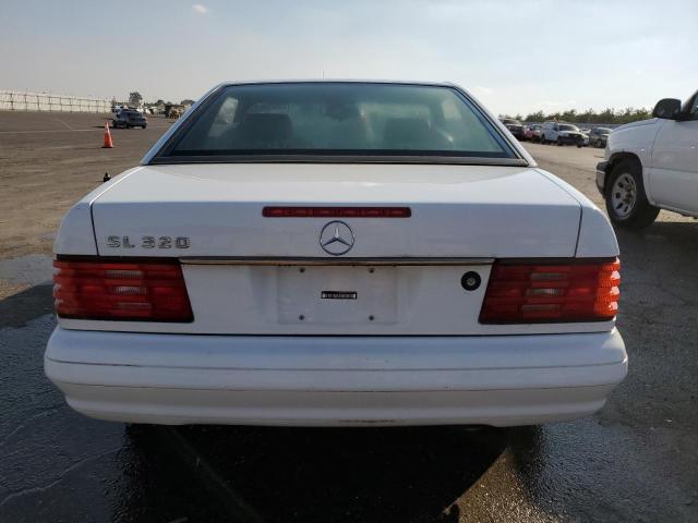 WDBFA63F1TF134090 - 1996 MERCEDES-BENZ SL 320 WHITE photo 6