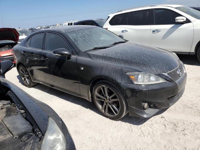 JTHBF5C21C5165921 - 2012 LEXUS IS 250 BLACK photo 4