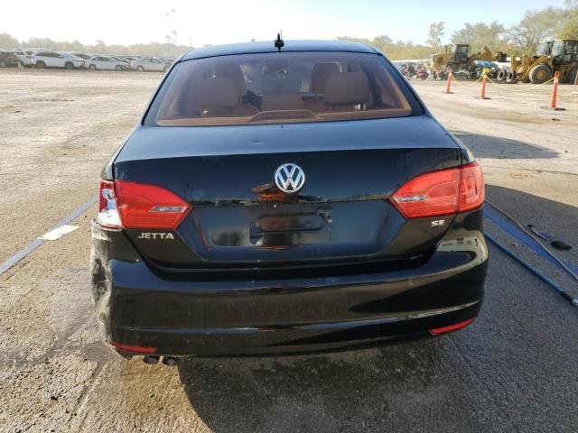 3VWD07AJ1EM424953 - 2014 VOLKSWAGEN JETTA SE BLACK photo 6