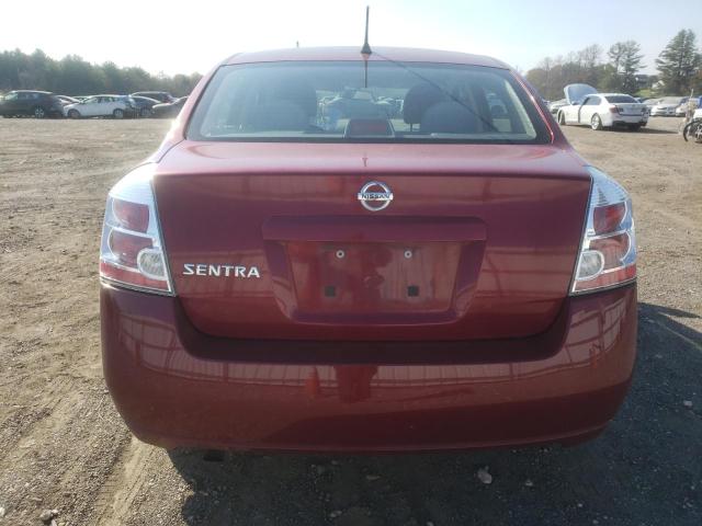 3N1AB61E18L679421 - 2008 NISSAN SENTRA 2.0 RED photo 6