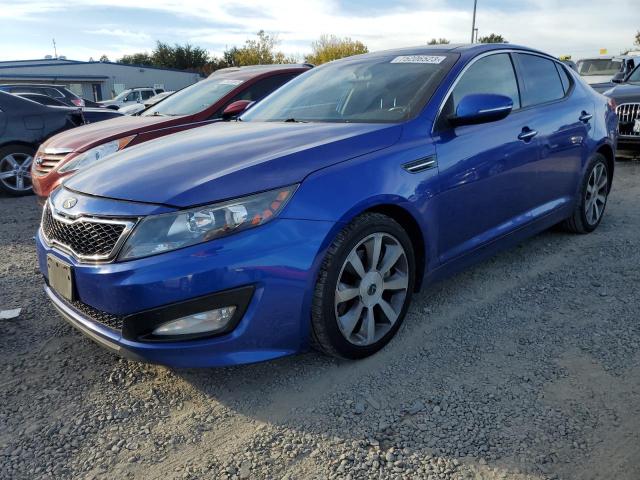 5XXGR4A6XDG174905 - 2013 KIA OPTIMA SX BLUE photo 1