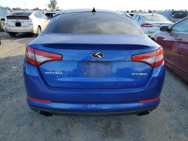 5XXGR4A6XDG174905 - 2013 KIA OPTIMA SX BLUE photo 6