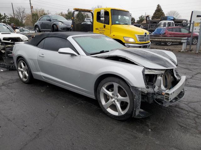 2G1FC3D3XE9152798 - 2014 CHEVROLET CAMARO LT SILVER photo 4