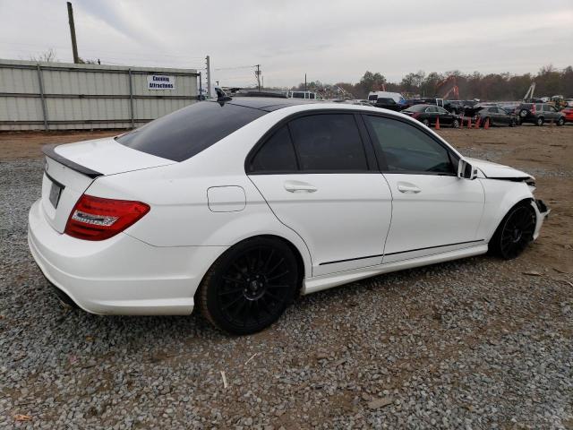 WDDGF8AB1DR253461 - 2013 MERCEDES-BENZ C 300 4MATIC WHITE photo 3