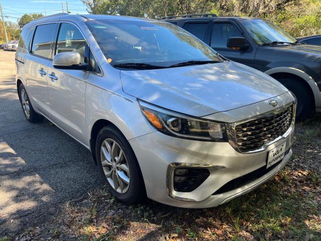 KNDMC5C1XK6539848 - 2019 KIA SEDONA EX SILVER photo 1