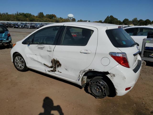 JTDKTUD36CD537304 - 2012 TOYOTA YARIS WHITE photo 2