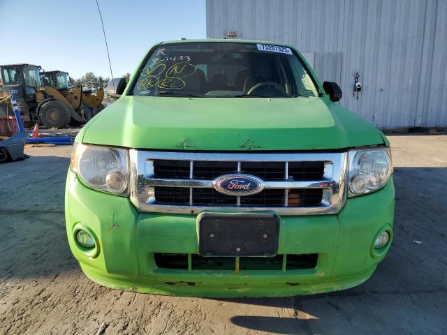 1FMCU4K32BKB00250 - 2011 FORD ESCAPE HYBRID GREEN photo 5