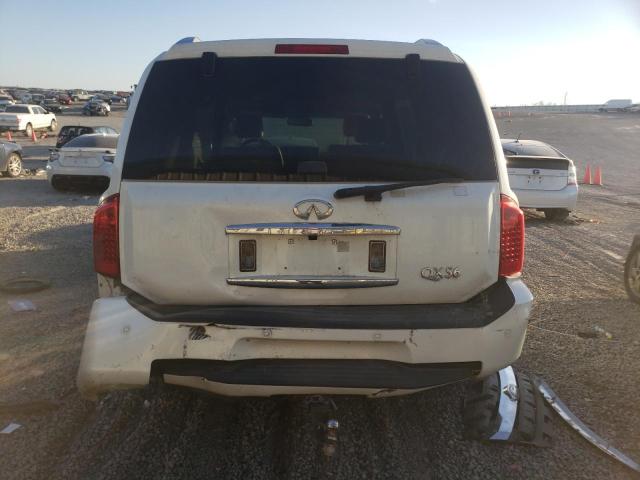 5N3ZA0NE4AN901596 - 2010 INFINITI QX56 WHITE photo 6