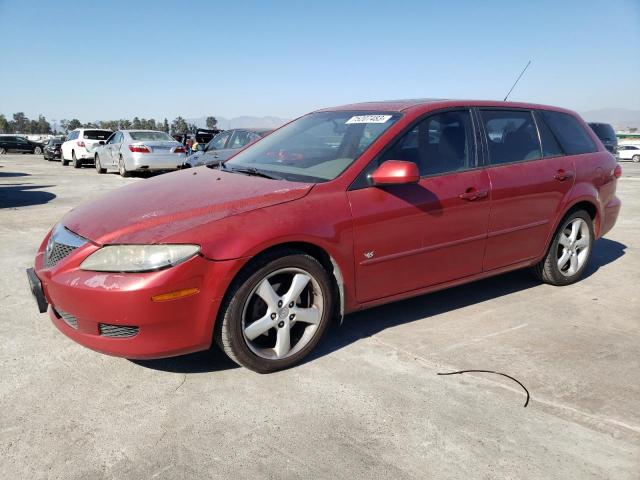 1YVHP82D445N87044 - 2004 MAZDA 6 S BURGUNDY photo 1