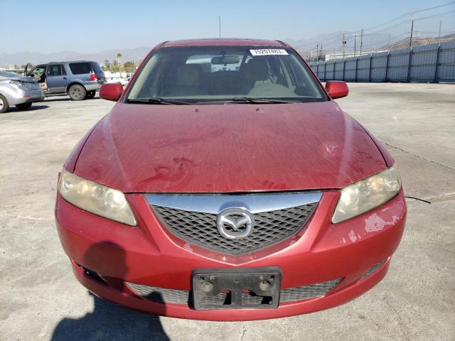 1YVHP82D445N87044 - 2004 MAZDA 6 S BURGUNDY photo 5