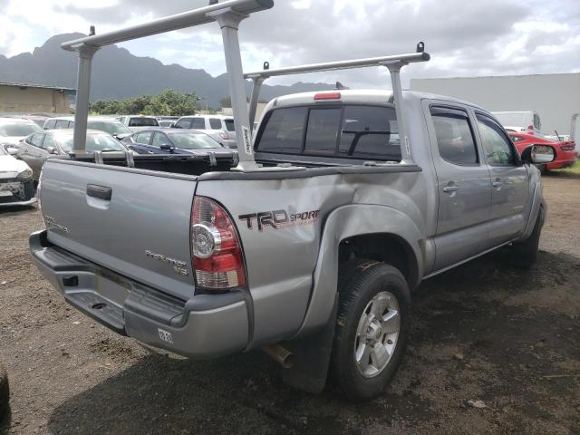 3TMJU4GNXFM177923 - 2015 TOYOTA TACOMA DOUBLE CAB PRERUNNER SILVER photo 3