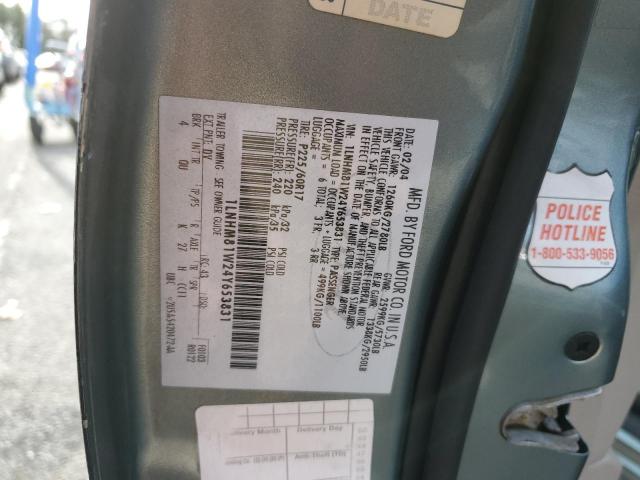 1LNHM81W24Y653831 - 2004 LINCOLN TOWN CAR EXECUTIVE BLUE photo 12