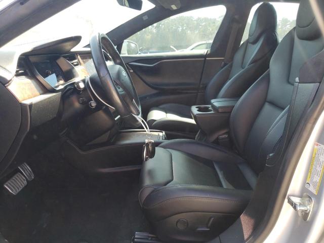 5YJSA1E26JF283917 - 2018 TESLA MODEL S SILVER photo 7
