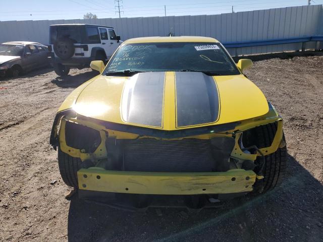 2G1FD1E39F9303390 - 2015 CHEVROLET CAMARO LT YELLOW photo 5